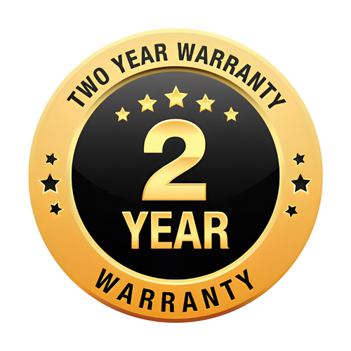 2 Year Warranty